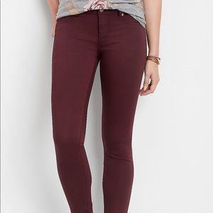 Maroon Jeggings